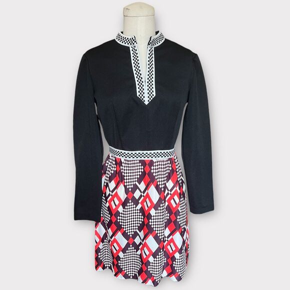 Vintage Dresses & Skirts - Vintage 60's Micro Mini Dress size Small Mod Puritan Forever Young